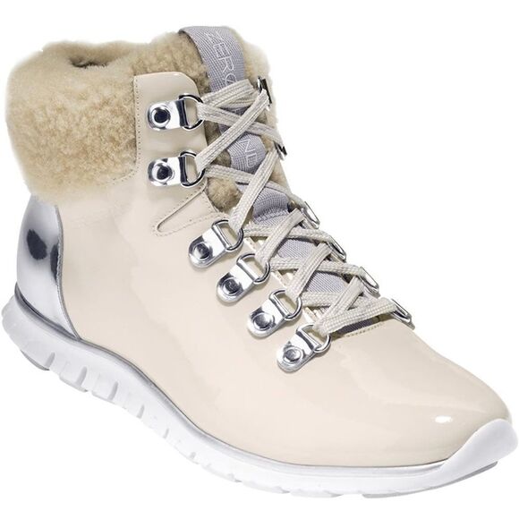 EUC Cole Haan Zero Grand Patent Leather Hiker Boot - Picture 2 of 12